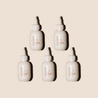 Mini Empty Antibacterial Hand Gel Bottles (Pack of 5)