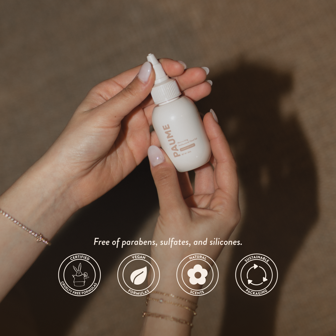 Mini Empty Antibacterial Hand Gel Bottles (Pack of 5)