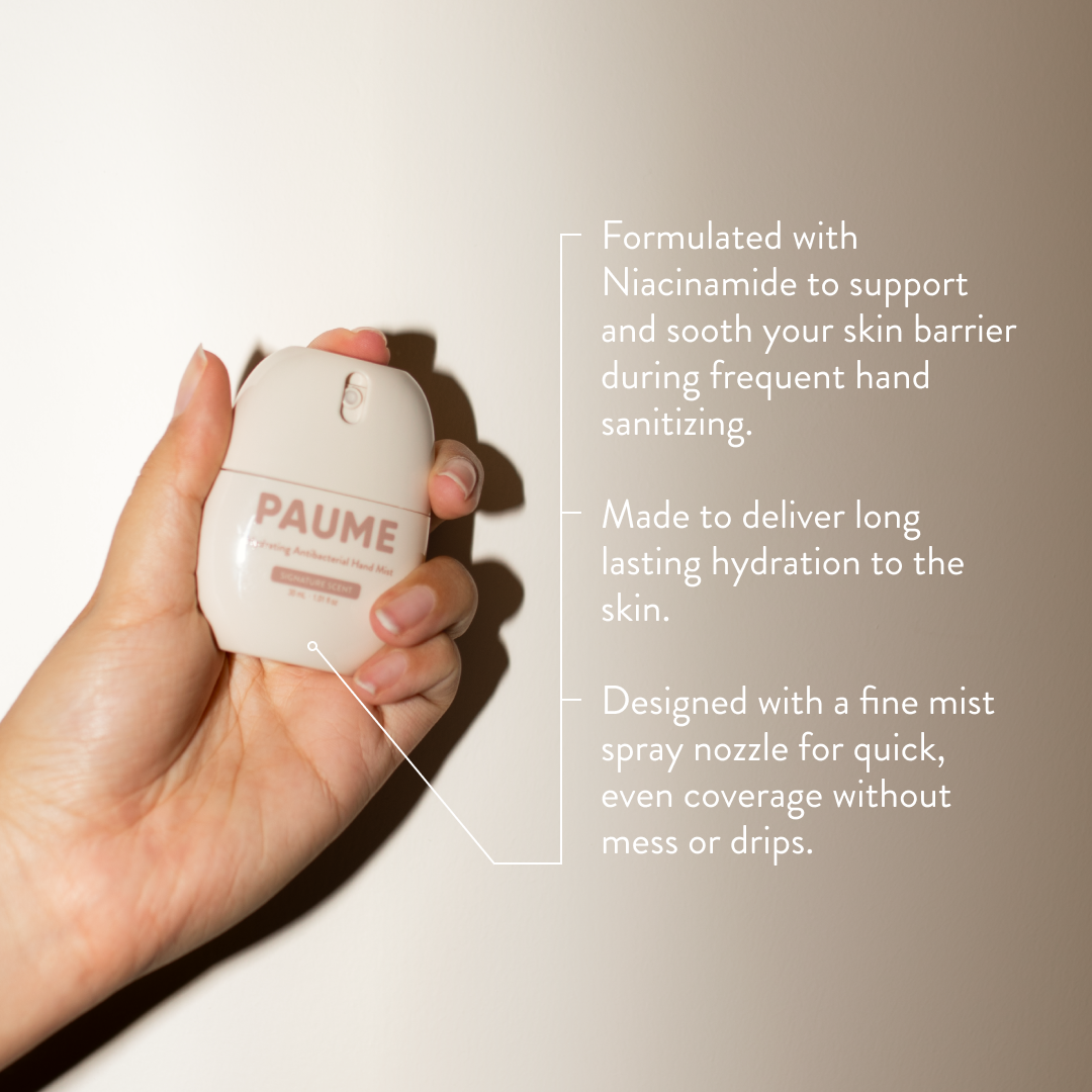 Hand Mist Hydrating Antibacterial Hand Mist | Sanitizer Spray – mypaume.com