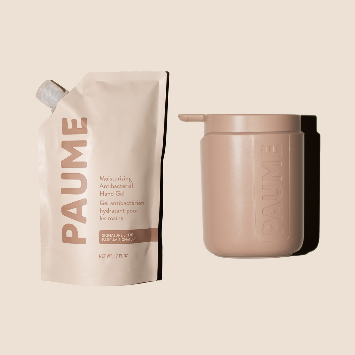 PAUME Sanitize at Home Duo | Hand Sanitizer Kit for New Parents