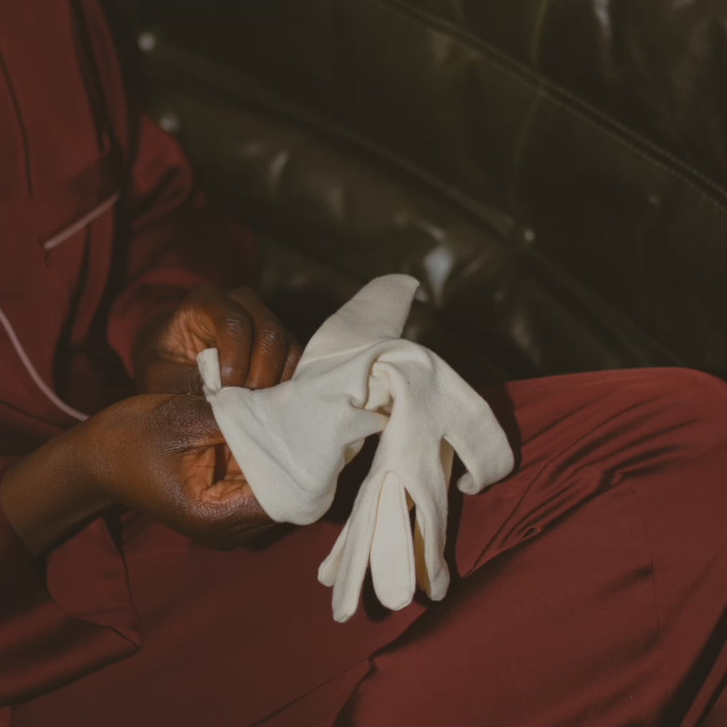 Organic Cotton Overnight Gloves